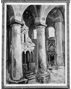 Levkovsky, B. Vilna, Synagogue Interior. The great or City Synagogue (/)