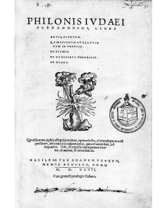 Libri Antiguitatum * Queaestionum et solutionum in Genesin * De Essaeis * De Nominibus Hebraicis * De Mundo