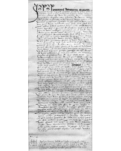 Writ of Arrest issued by Honré Jean, Judge of the Apostolic Court of the Comtat-Venaissin, authorizing the seizure of  goods belonging to the Jew Jacob Astruc of Carpentras, in oder to indemnify his creditors