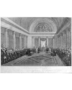 First Meeting of the Paris Sanhedrin in the Palace of the Prefecture in 1807.