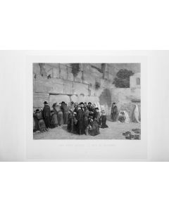 Le Juifs Devant Le Mur de Salomon. Print.