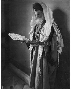 Jerusalem Elder at Prayer. Later print.