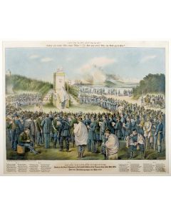 Service on the Day of Atonement by the Israelite Soldiers of the Prussian Army before Metz 1870