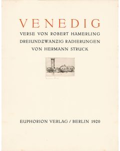 Venedig. Verses by Robert Hamerling. Illustrated by Hermann Struck