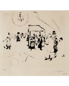 Hochzeit (Wedding). Signed and dated by the artist. Numbered "109 / 110".