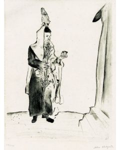 The Rabbi. Signed and dated by the artist. Numbered "13 / 110".