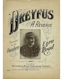 Dreyfus - A Reverie. Composed for the Painoforte, by Ezra Read.