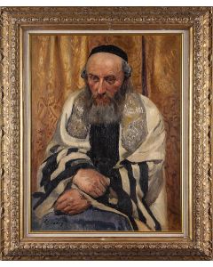 The Rabbi in Thought.