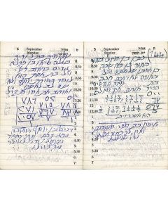 Personal Calendar Diary 1964-65.