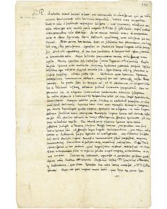 Autograph Letter Signed, written in Latin to Konrad Vorstius.