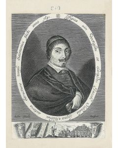 Fine engraved portrait by <<Salom d’Italia.>>
