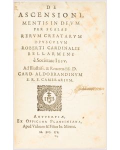 De Ascensione Mentis in Deum per Scalas Rerum Creatarum.