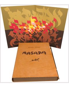 Masada. The Victory of the Vanquished. Portfolio featuring 27 signed lithographs by <<Raymond Moretti >>