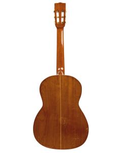 Labeled CARLO ROBELLI/MADE IN BRAZIL/MODEL NUMBER SA500, the pine top, the rosewood back and sides, the mahogany neck, the rosewood fingerboard. Scale length 24 in., with case.