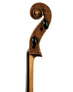 Gustave Wunderlich, Markneukirchen, 1923, bearing the maker’s label, length of two-piece back 763 mm., with soft bag.