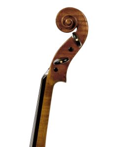 Possibly Markneukirchen, c. 1920, labeled CARLO ANTONIO TESTORE…, length of two-piece back 353 mm., with case and bow.
