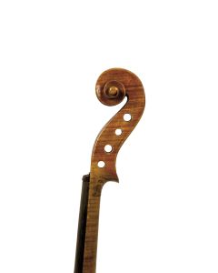 Labeled JULIUS LOMBARDI/FECIT A RIMINI, 1789, length of two-piece back 358 mm., with case.