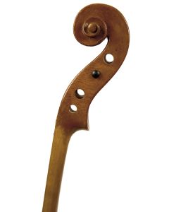 c. 1920, labeled ANSELMUS BELLOSIUS/FECIT VENETIIS 1735, length of one-piece back 359 mm.