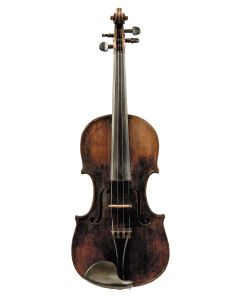 Possibly Mittenwald, c.1880, labeled JOHANNES JAIS ME FECIT/BULSANI IN TYROL 1769, length of two-piece back 357 mm.