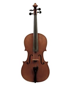 c. 1980, labeled ARTHUR TELLER/GEIGENBAUMEISTER BUBENREUTH, ERL/GERMANY/1979, length of two-piece back 16 1/16 in., with case and nickel-mounted bow.