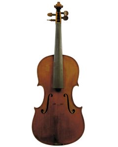 c. 1900, labeled THE KOSCHAT VIOLIN/GERMANY/ COPY OF GUARNERIUS, length of two-piece back 358 mm.