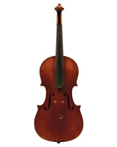 c. 1960, labeled ANDREAS PFRETZSCHNER/HANDARBEIT COPIE/ANTONIUS STRADIVARIUS, 3/4, length of two-piece back 339 mm with bow and case.
