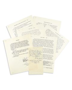 A Complete Set of Signers of the Declaration of Independence of the State of Israel.