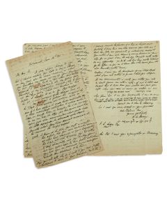 Henry, Henry A. (1800-71). Autograph Letter Signed written to Isaac Leeser, in English and Hebrew.