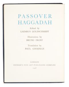 Passover Hagadah.