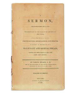 Samuel Miller. A Sermon, Delivered February 5, 1799