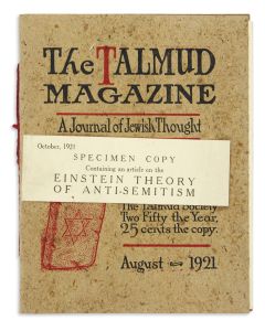 The Talmud Magazine, A Journal of Jewish Thought.