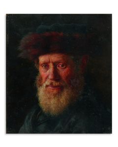 Portrait of a Hassidic Rabbi.