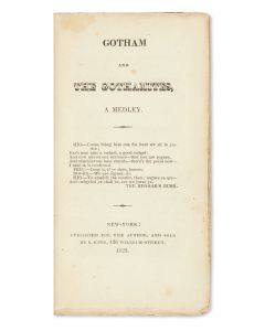 Samuel B.H. Judah. Gotham and the Gothamites, A Medley.