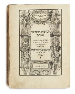 (Hebrew). Chamishah Chumshei Torah [entire 24 Books].