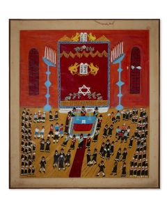 Simchath Torah in the Synagogue.