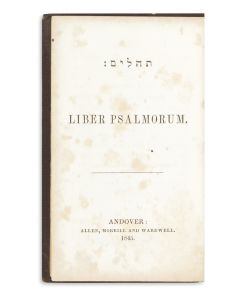 Tehilim - Liber Psalmorum.