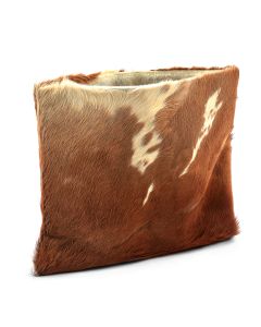 (Grand Rebbe of Satmar, 1887-1979). Tefillin-bag. Made from antelope skin rug from the Florida residence of the Satmar Rebbe.