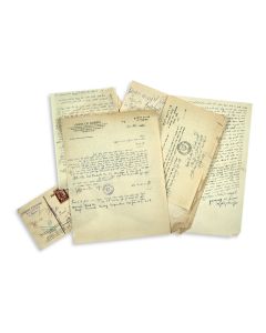 Group of Letters pertaining to family and communal matters in the aftermath of the Holocaust.