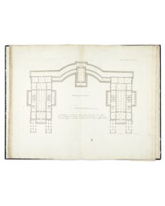 <<Louis Mallet.>> [Elevations et Profils du Temple et de Palais de Salomon].