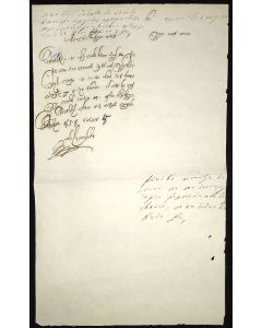 (Weiser, 1809-79). Autograph Legal Opinion Signed.