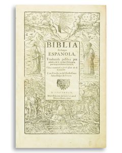 Spanish). Biblia en Lengua Espanola. Traduzida palabra por palabra de la verdad Hebrayca.