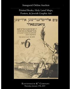 "K2" Online Auction: Printed Books, Holy Land Maps,  Posters, &   Jewish Graphic Art 