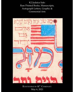 K2 Judaica Sale: Rare Printed Books, Manuscripts, Autograph Letters, Graphic & Ceremonial Arts