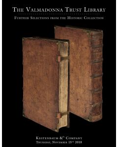 The Valmadonna Trust Library: Further Selections from the Historic Collection. * Hebrew Printing in America. * Graphic & Ceremonial Art