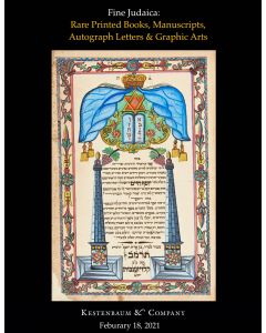 Fine Judaica: Rare Printed Books, Manuscripts, Autograph Letters & Graphic Arts