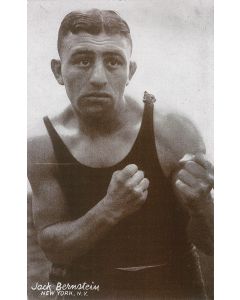 Group of c. 26 postcards of American-Jewish boxers. Many with biographical and career information on verso. Contained within album.