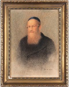 (1861-1922). Portrait of a Jewish Gentleman.