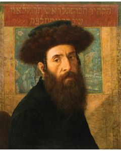 Portrait of a Hassidic Rabbi.