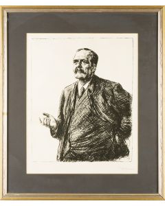 Friedrich Naumann. Three-quarter length portrait.