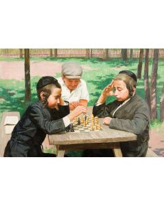 Chassidic Chess Players.